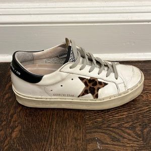 Golden Goose hi star leopard sneakers - GGDB